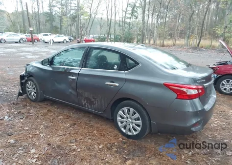 2017 Nissan Sentra S from USA, damaged, VIN 3N1AB7AP2HL660383
